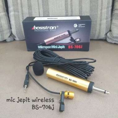 Mic Jepit PEWIE RV-266/Mikropon Mik Kancing With Kabel 5M Model SHURE