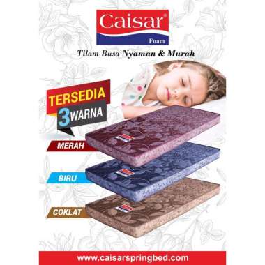 Tempat Tidur Kasur Busa Caisar Standart single untuk Anak Kost Ekonomis