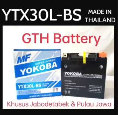 AKI MOTOR YOKOBA YTX30L-BS
