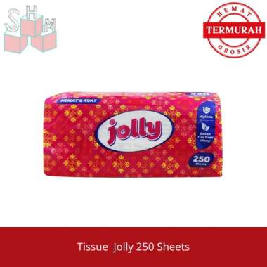 Tissue Jolly 250 Sheets 2 Ply