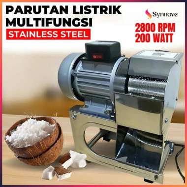 Parutan Kelapa Full Stainless Steel Mesin Parutan Parut Kelapa Listrik Ubi Singkong Parutan Stainles