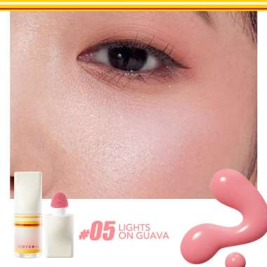 Judydoll Liquid Blush - Blush On Cair Tahan Lama 12 Jam, Waterproof, Transferproof, Mudah Di Blend D