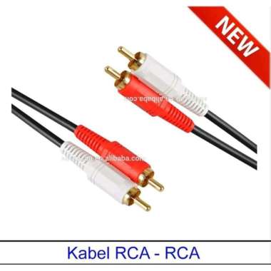 Kabel Audio RCA 2-2 3m / Kabel Merah Putih 3 Meter