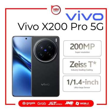 Hp Vivo X200 Pro 5G Ram 16GB Internal 512GB Garansi Resmi Black