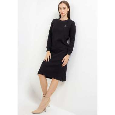 Hush Puppies Dress Wanita Alyssa Ldr Black L Black