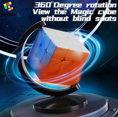 Stand Rubik Cube / Dudukan Moyu Cube Display Stand 2x2 3x3 4x4 5x5 3x3x3 merk Gan Yuxin Moyu DianShe