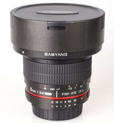 SAMYANG 8mm F3.5 CSII AE Fisheye Lens for Nikon