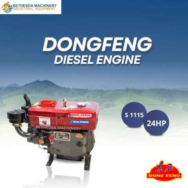 Diesel DongFeng 24 HP / Mesin Penggerak Solar 24 HP S 1115