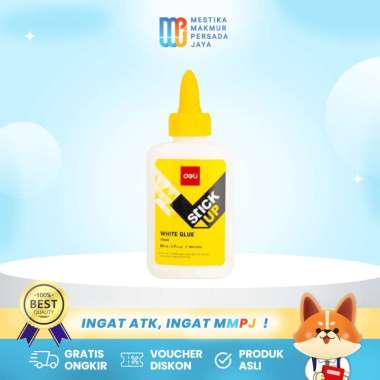 Deli Lem Cair Super Glue - Lem Kertas Super Kuat 80Ml E39446