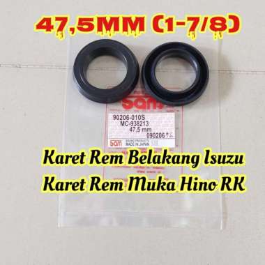 Karet rem Belakang ISUZU , Karet Rem Muka Hino RK 47,5MM (1-7/8"Ring) MC938213 SAM