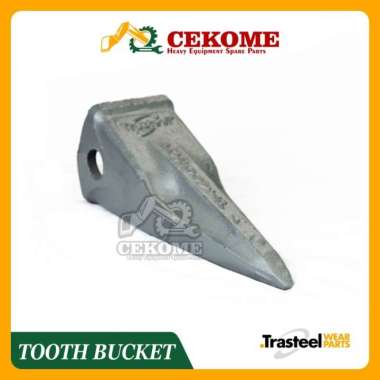 Kuku Bucket Excavator Komatsu PC200 Trasteel Tiger Tooth Bucket Lancip