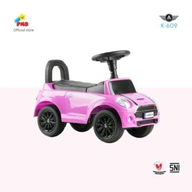 Mainan Anak Tolocar PMB K609 Mobil Mobilan Tunggang Dorong Manual K 609 Pink