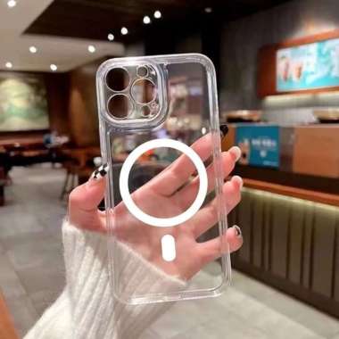 Magsafe clear case for samsung putih A52 4G/5G