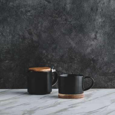 Duquet Tea Set B02 Sepia Black / Teapot Set Brewsuniq