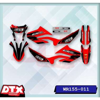 decal wr155 full body decal wr155 decal wr155 supermoto stiker motor wr155 stiker motor keren stiker