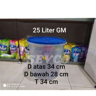 GM Stoples kerupuk 25L / Stoples kedap udara