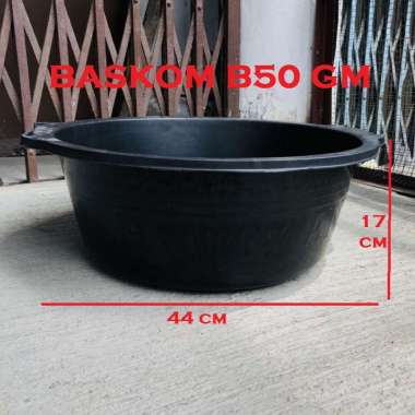 BASKOM PLASTIK B50 BESAR / B20 KECIL / EMBER HITAM B50 BESAR