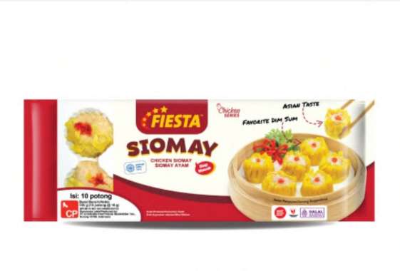 FIESTA SIOMAY DIMSUM DAGING AYAM 180GR ISI 10PCS