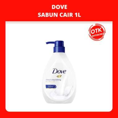Promo Harga Dove Body Wash Deeply Nourishing 1000 ml - Blibli