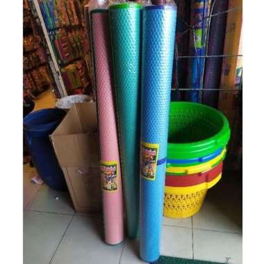 Tikar Spon 120 x 200 Karpet Lantai Motif Bentol Tikar Bintik