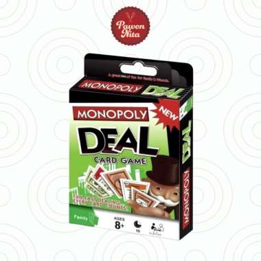 Kartu Monopoly DEAL Card Series Permainan Board Game Kartu | Mainan Kelompok Board Game Family