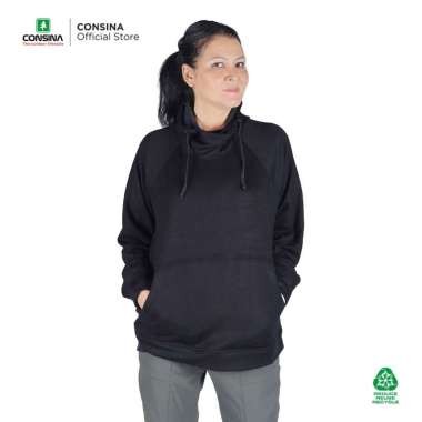 Consina Polliver Jaket Hoodie Urban | Outdoor Hiking Riding Ukuran L Mappel Leaf