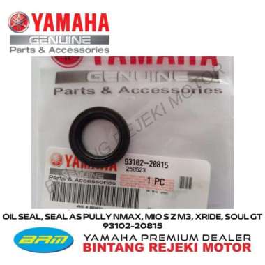 OIL SEAL, SEAL AS PULLY NMAX, MIO S Z M3, XRIDE, SOUL GT 93102-20815