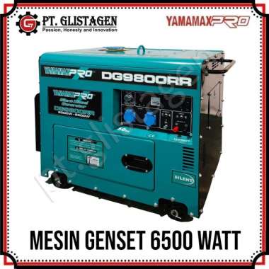 Yamamax Genset Diesel Super Silent Generator Solar DG9800RR 6000 Watt - 6500 Watt