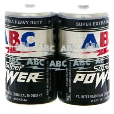 Baterai ABC Super Power D R20 - ABC Battery Super Power Type D R20