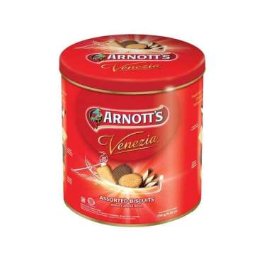 ARNOTT'S VENEZIA ASS BISCUIT TIN 250 GR