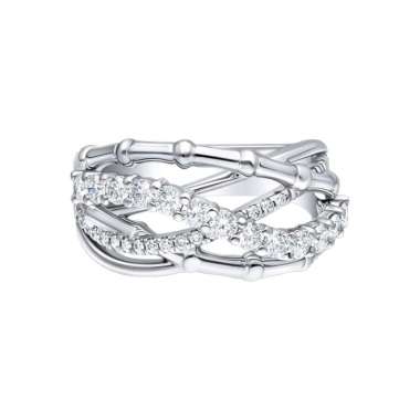 Cincin Berlian Wanita Bamboo Passion Jewelry CWF3278