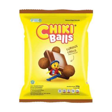 CHIKI BALL COKLAT 200GR