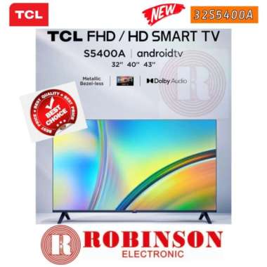 TCL LED TV FHD GOOGLE TV FRAME LESS 32 INCHI - 32S5400A