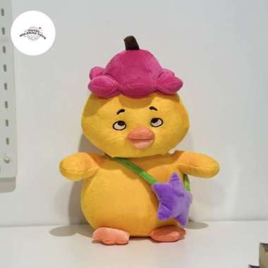 Boneka Upset Sad Duck Act Cute Bebek Sedih Cemberut Plush Doll - Toys Topi