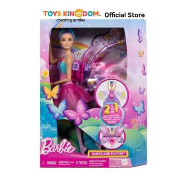 Toys Kingdom Barbie Boneka Dance And Flutter Toys Kids Toy Boneka Karakter Doll Mainan Koleksi Anak