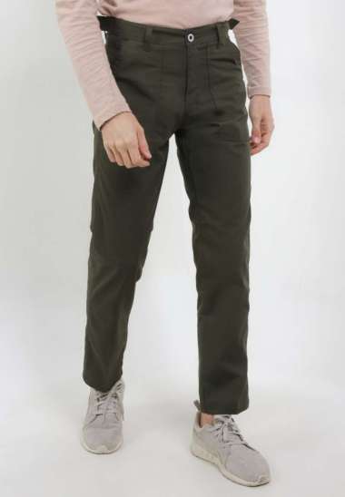 GRAHANGGRA Celana Fatigue Ripstop Pants XL Army Green