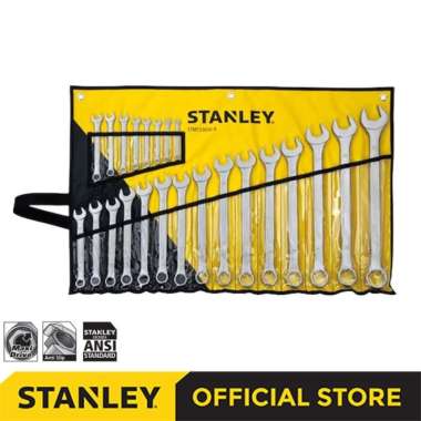 Stanley Combination Wrench Set / Kunci Ring Pas Set 6-32mm 23Pcs STMT33650-8