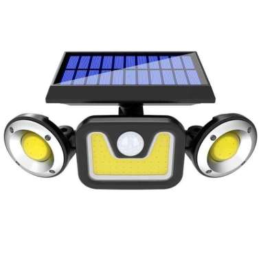 Choifoo Lampu Solar Panel Sensor Gerak PIR Waterproof