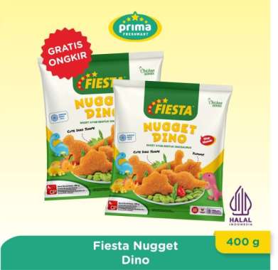 Promo Harga Fiesta Naget Dino 500 gr - Blibli
