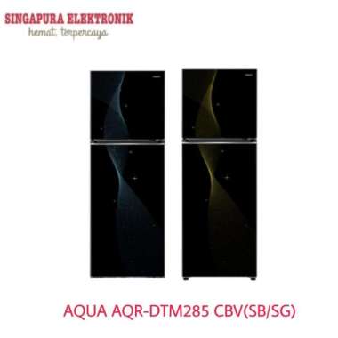 Aqua Kulkas 2 Pintu AQR-DTM285 CBV (CB/SG)