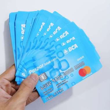 Angpao amplop lebaran idul fitri 2025 motif Kekinian isi 100 Lembar ATM BCA PASPOR