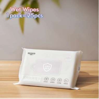 ECOCO Disposable Mop - Pel Lantai Premium Pel kering Pel Basah Pembersih Lantai Anti Bakteri Refill 