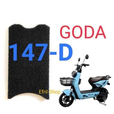 Alas kaki karpet sepeda listrik GODA 147 golden Tiger GODA 147-D