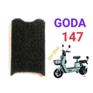 Alas kaki karpet sepeda listrik GODA 147 golden Tiger GODA 147