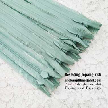 [1/2] RESLETING JEPANG YKK 10 INCI (25 CM) PER PCS 502-PUTIH