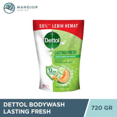 Sabun Mandi Cair Dettol Lasting Fresh 720 Gr