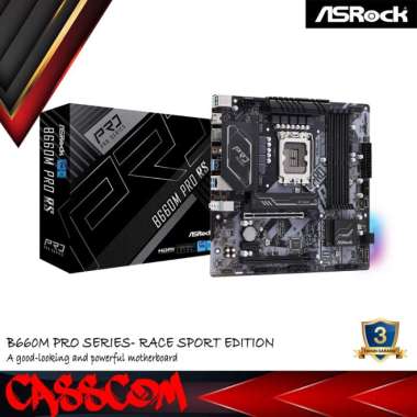Motherboard ASROCK B660M Pro RS (Intel LGA1700, B660, DDR4, USB3.2)