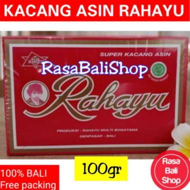 KACANG ASIN RAHAYU 125GR, KACANG RAHAYU BALI, KACANG BALI - 100gr 100gr