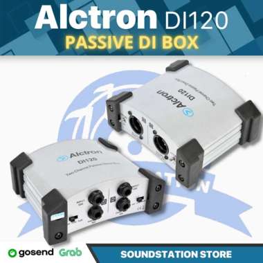 ALCTRON DI120 DI 120 PASSIVE DIRECT BOX - DI BOX PASIF Silver