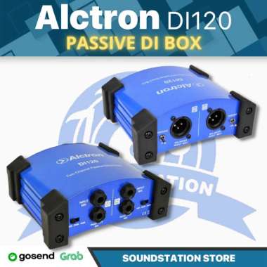 ALCTRON DI120 DI 120 PASSIVE DIRECT BOX - DI BOX PASIF Biru